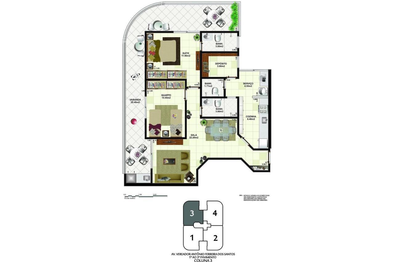 Lindo Ap Completo Em Cabo Frio Apartamento Exterior foto